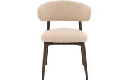 Goossens eetkamerstoel diede beige stof - 8243601-goossens-diede-eetkamerstoel-stof-bruin-01