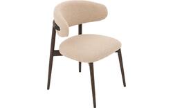 Goossens eetkamerstoel diede beige stof - 8243601-goossens-diede-eetkamerstoel-stof-bruin-01