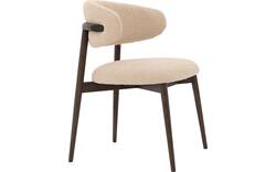 Goossens eetkamerstoel diede beige stof - 8243601-goossens-diede-eetkamerstoel-stof-bruin-01