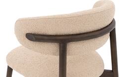 Goossens eetkamerstoel diede beige stof - 8243601-goossens-diede-eetkamerstoel-stof-bruin-01