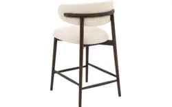 Goossens counterstoel diede beige stof - 8243604-goossens-diede-barstoel-stof-01