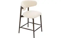 Goossens counterstoel diede beige stof - 8243604-goossens-diede-barstoel-stof-01