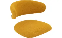 Goossens counterstoel diede geel stof - 8243605-goossens-diede-barstoel-stof-01