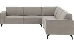 Goossens hoekbank hercules grijs microvezel - 8243651-goossens-hercules-bank-microvezel-grijs-01