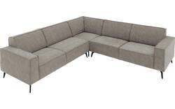 Goossens hoekbank hercules grijs microvezel - 8243651-goossens-hercules-bank-microvezel-grijs-01