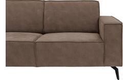 Goossens hoekbank hercules bruin microvezel - 8243652-goossens-hercules-bank-microvezel-bruin-01