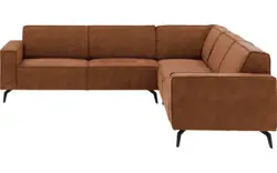 Goossens hoekbank hercules bruin microvezel - 8243653-goossens-hercules-bank-microvezel-bruin-01