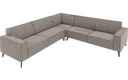 Goossens hoekbank hercules grijs microvezel - 8243654-goossens-hercules-bank-microvezel-grijs-01