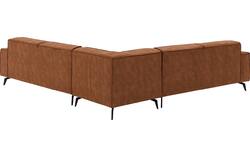 Goossens hoekbank hercules bruin microvezel - 8243656-goossens-hercules-bank-microvezel-bruin-01