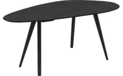 Goossens eettafel ferry zwart eiken - 8243694-goossens-ferry-eettafel-eiken-zwart-01