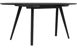 Goossens eettafel ferry zwart eiken - 8243694-goossens-ferry-eettafel-eiken-zwart-01
