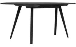 Goossens eettafel ferry zwart eiken - 8243694-goossens-ferry-eettafel-eiken-zwart-01