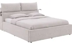 Goossens bedframe misty storage beige stof - 8243727-goossens-misty-storage-bedframe-stof-03