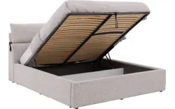 Goossens bedframe misty storage beige stof - 8243727-goossens-misty-storage-bedframe-stof-03