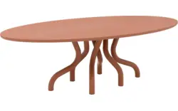 Goossens excellent eettafel matera rood leefbeton - 8243730-goossens-excellent-matera-eettafel-leefbeton-rood-01