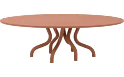 Goossens excellent eettafel matera rood leefbeton - 8243730-goossens-excellent-matera-eettafel-leefbeton-rood-01