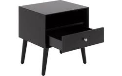 Goossens nachtkastje umbria zwart mdf - 8243732-goossens-umbria-nachtkastje-01