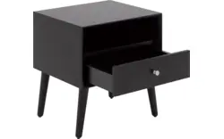 Goossens nachtkastje umbria zwart mdf - 8243732-goossens-umbria-nachtkastje-01