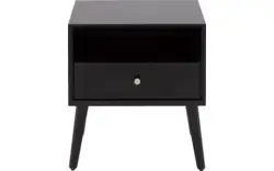 Goossens nachtkastje umbria zwart mdf - 8243732-goossens-umbria-nachtkastje-01