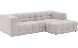 Goossens loungebank dean beige stof - 8243740-goossens-dean-bank-stof-wit-01
