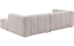 Goossens loungebank dean beige stof - 8243740-goossens-dean-bank-stof-wit-01