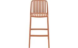 Goossens barstoel lygeke oranje kunststof - 8243773-goossens-lygeke-tuinstoelen-kunststof-01