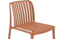 Goossens barstoel lygeke oranje kunststof - 8243773-goossens-lygeke-tuinstoelen-kunststof-01
