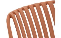 Goossens barstoel lygeke oranje kunststof - 8243773-goossens-lygeke-tuinstoelen-kunststof-01