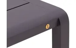 Goossens salontafel voor buiten yngvar grijs aluminium - 8243785-goossens-yngvar-tuintafels-aluminium-01