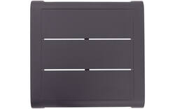 Goossens salontafel voor buiten yngvar grijs aluminium - 8243785-goossens-yngvar-tuintafels-aluminium-01