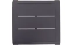 Goossens salontafel voor buiten yngvar grijs aluminium - 8243785-goossens-yngvar-tuintafels-aluminium-01
