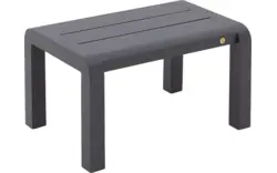 Goossens salontafel voor buiten yngvar grijs aluminium - 8243786-goossens-yngvar-tuintafels-aluminium-01