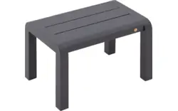 Goossens salontafel voor buiten yngvar grijs aluminium - 8243786-goossens-yngvar-tuintafels-aluminium-01