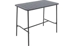Goossens bartafel trist zwart aluminium - 8243789-goossens-trist-tuintafels-aluminium-01