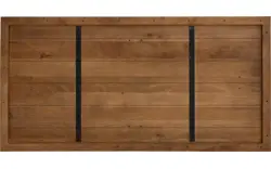 Goossens basic eettafel lecca bruin mango - 8243802-goossens-basic-lecce-eettafel-mango-bruin-01