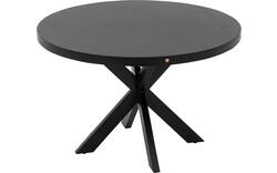 Goossens basic eettafel lecca zwart mango - 8243818-goossens-basic-lecce-eettafel-mango-zwart-02