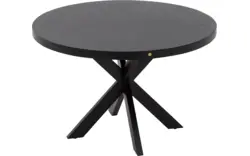 Goossens basic eettafel lecca zwart mango - 8243818-goossens-basic-lecce-eettafel-mango-zwart-01