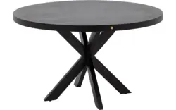 Goossens basic eettafel lecca zwart mango - 8243821-goossens-basic-lecce-eettafel-mango-zwart-01