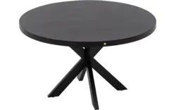 Goossens basic eettafel lecca zwart mango - 8243821-goossens-basic-lecce-eettafel-mango-zwart-01