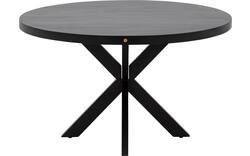 Goossens basic eettafel lecca zwart mango - 8243821-goossens-basic-lecce-eettafel-mango-zwart-01