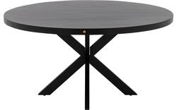 Goossens basic eettafel lecca zwart mango - 8243827-goossens-basic-lecce-eettafel-mango-zwart-02