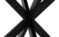 Goossens basic eettafel lecca zwart mango - 8243827-goossens-basic-lecce-eettafel-mango-zwart-01