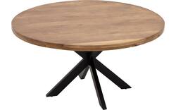 Goossens basic eettafel lecca bruin mango - 8243828-goossens-basic-lecce-eettafel-mango-bruin-02