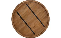 Goossens basic eettafel lecca bruin mango - 8243828-goossens-basic-lecce-eettafel-mango-bruin-01