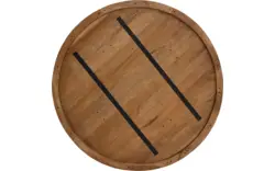 Goossens basic eettafel lecca bruin mango - 8243828-goossens-basic-lecce-eettafel-mango-bruin-01