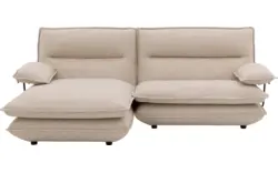 Goossens loungebank alegro beige stof - 8243830-gespiegeld-02