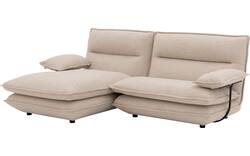Goossens loungebank alegro beige stof - 8243830-gespiegeld-03