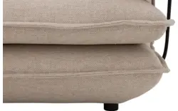 Goossens loungebank alegro beige stof - 8243830-gespiegeld-02