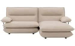 Goossens loungebank alegro beige stof - 8243830-goossens-alegro-bank-stof-wit-01