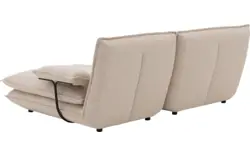 Goossens loungebank alegro beige stof - 8243830-goossens-alegro-bank-stof-wit-01